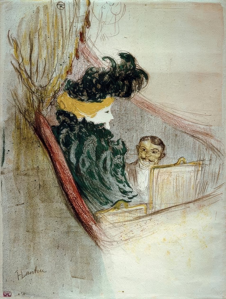 Fyrste idyll av Henri de Toulouse Lautrec