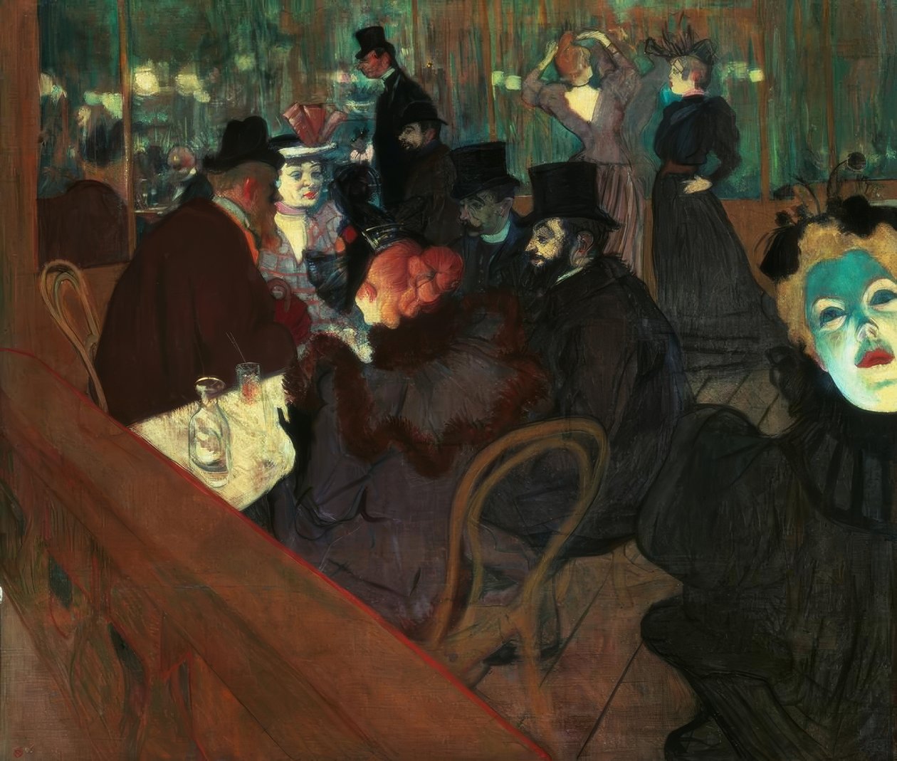 Jeg er Moulin Rouge av Henri de Toulouse Lautrec