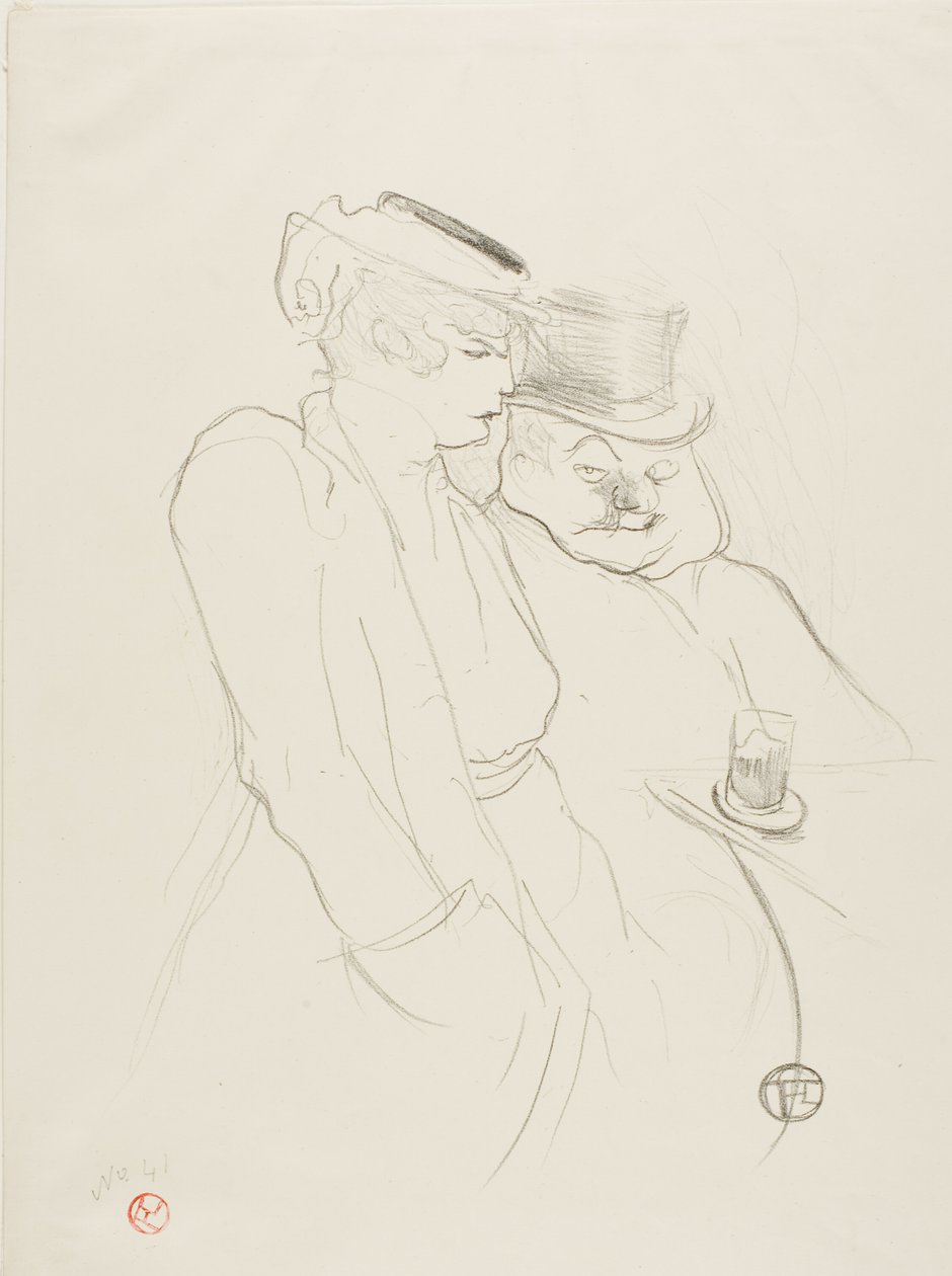 I førtiårene av Henri de Toulouse Lautrec