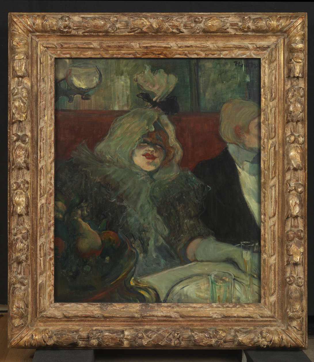 I en privat spisestue (At the Rat Mort), ca. 1899 (se også 3749) av Henri de Toulouse Lautrec