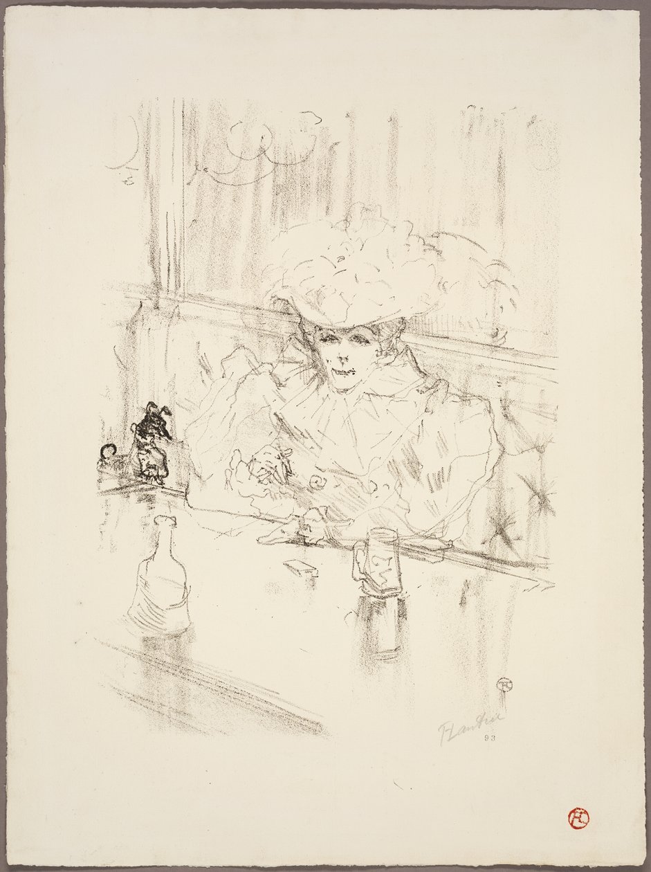 I Hanneton av Henri de Toulouse Lautrec
