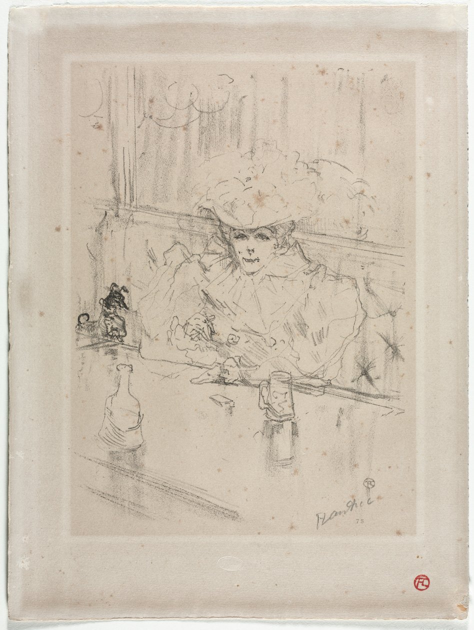 I Hanneton av Henri de Toulouse Lautrec