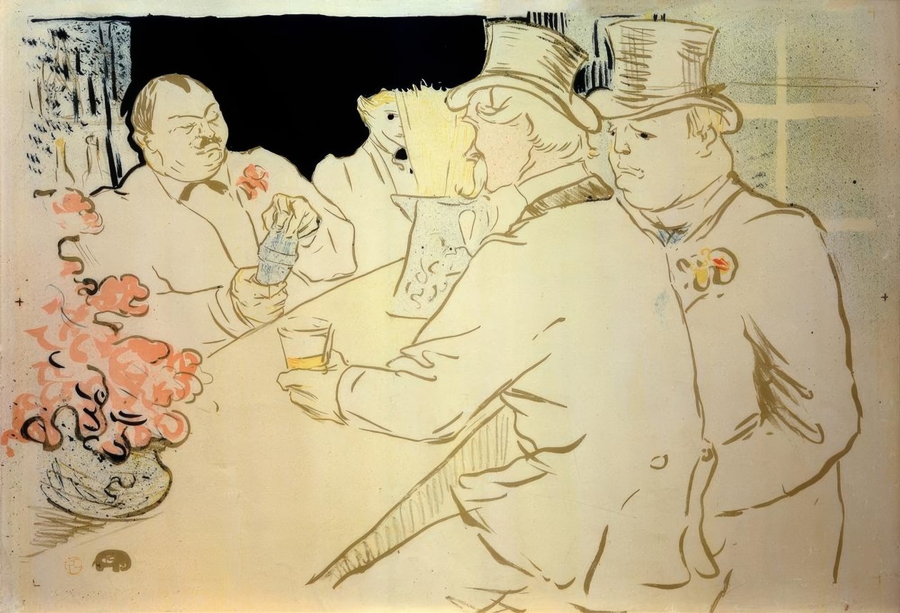 Irish American Bar bestiller The Chapbook av Henri de Toulouse Lautrec
