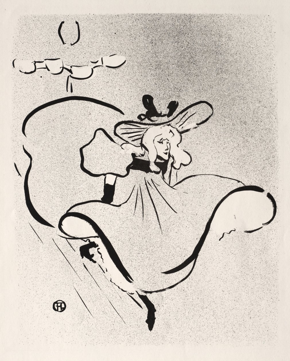 Jane Avril av Henri de Toulouse Lautrec