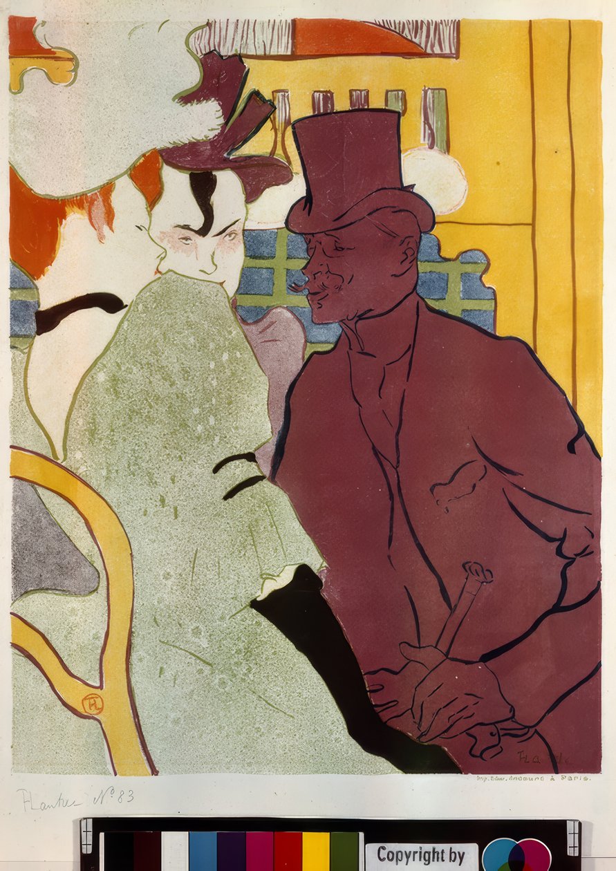Engelskmannen ved Moulin Rouge av Henri de Toulouse Lautrec