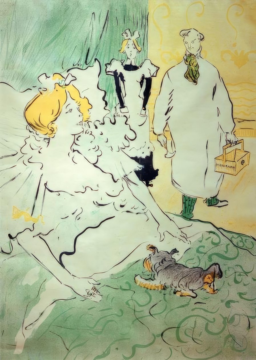 Den moderne håndverkeren av Henri de Toulouse Lautrec