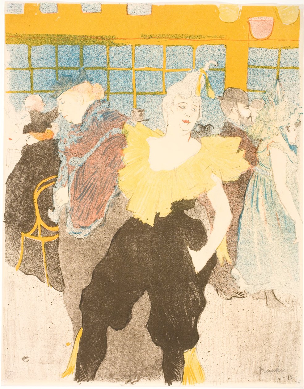 Klovheten ved Moulin Rouge av Henri de Toulouse Lautrec