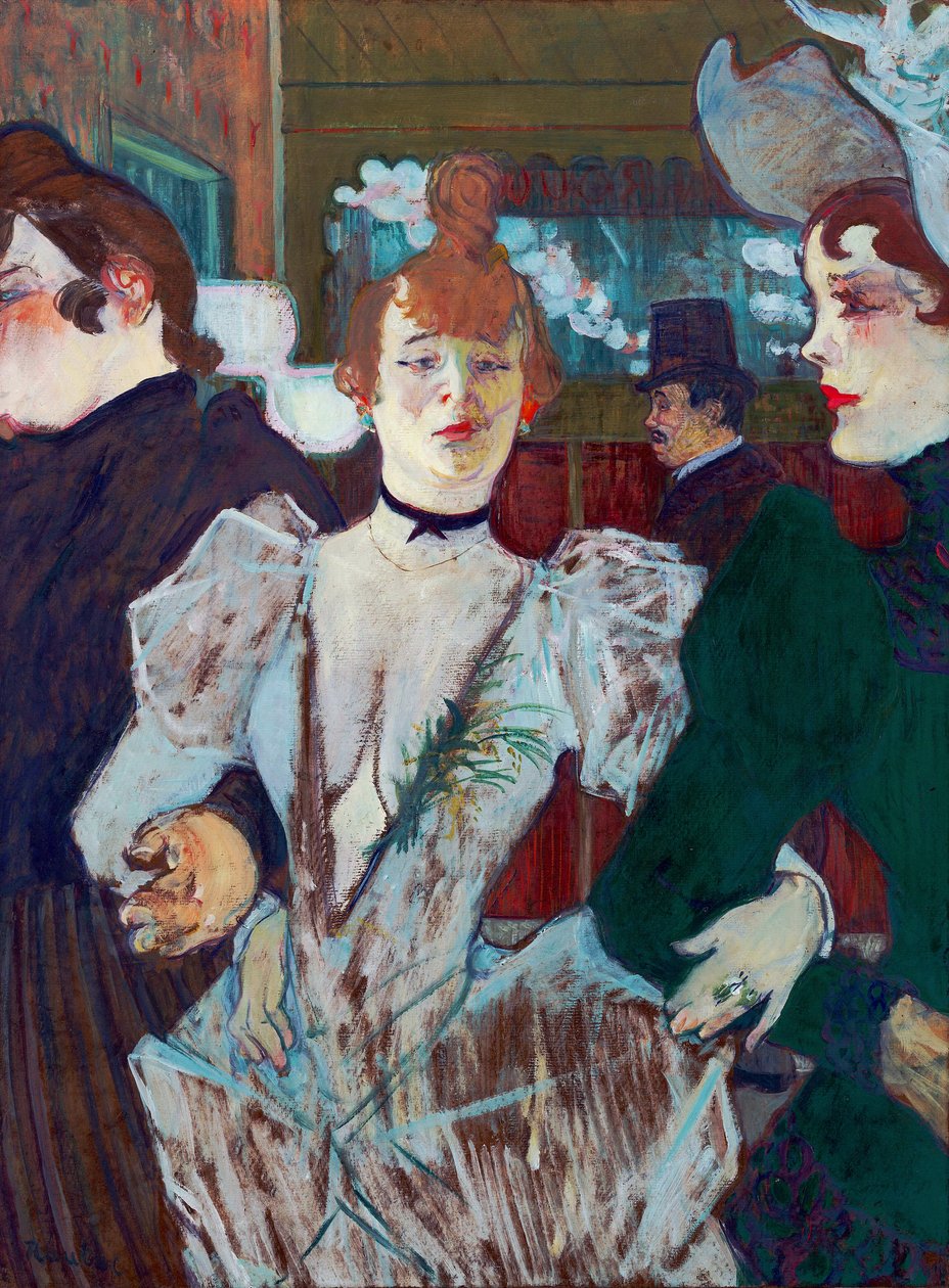 La Goulue ved Moulin Rouge av Henri de Toulouse Lautrec