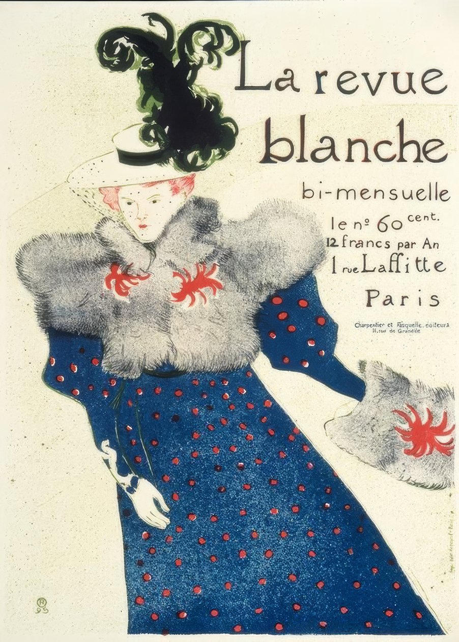 The White Review av Henri de Toulouse Lautrec