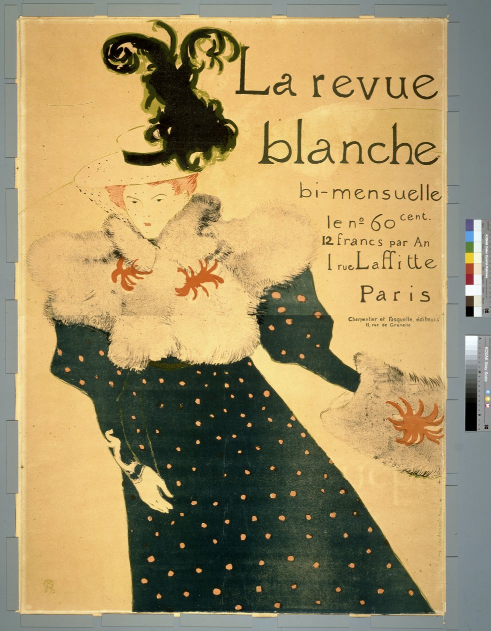 The White Review, 1895 av Henri de Toulouse Lautrec