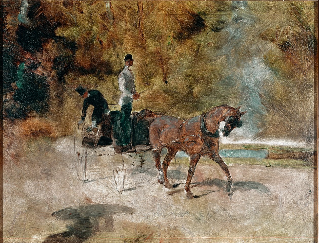 Vagnmaleriet av Henri de Toulouse-Lautrec (Toulouse Lautrec av Henri de Toulouse Lautrec