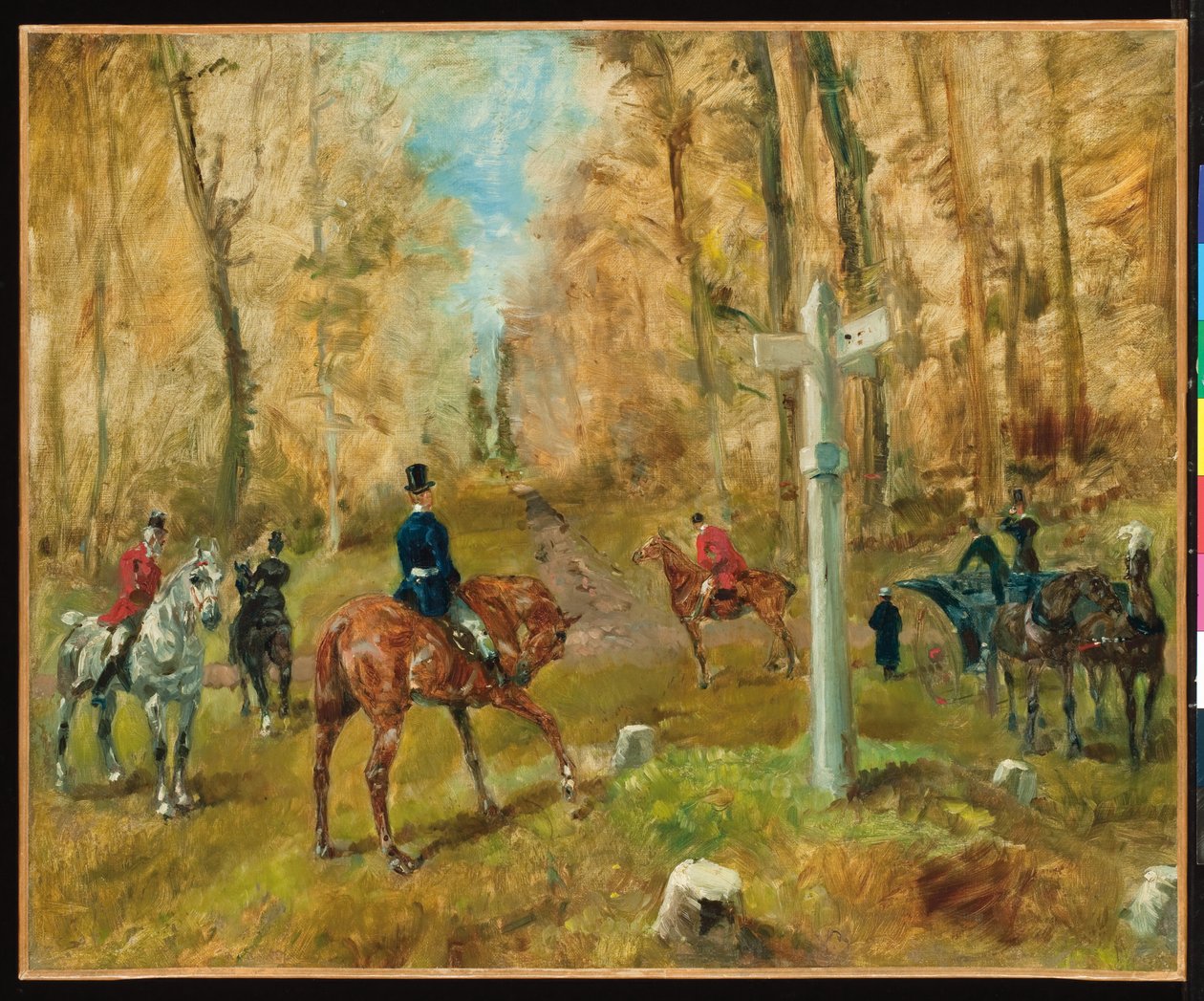 Korsveien, 1883 av Henri de Toulouse Lautrec