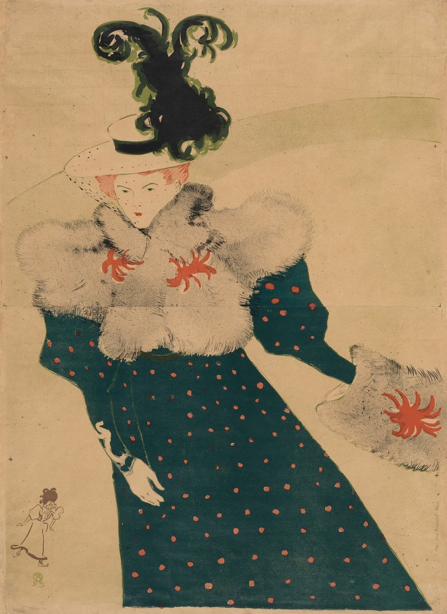 Det hvite magasinet av Henri de Toulouse Lautrec