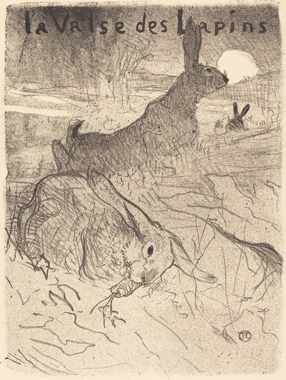 Kaninens vals av Henri de Toulouse Lautrec