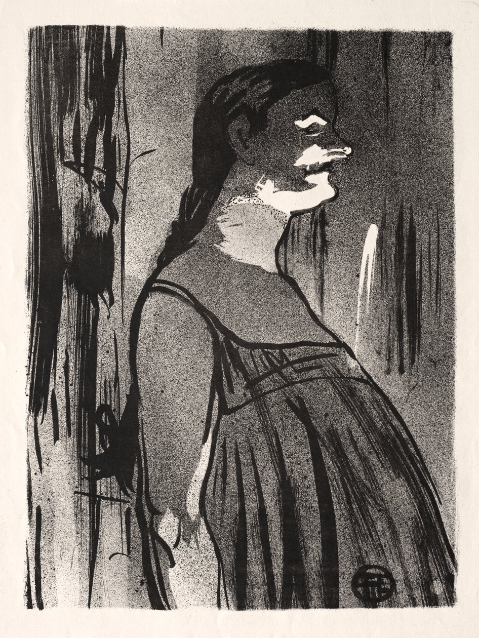 Café-konserten: Fru Abdala av Henri de Toulouse-Lautrec