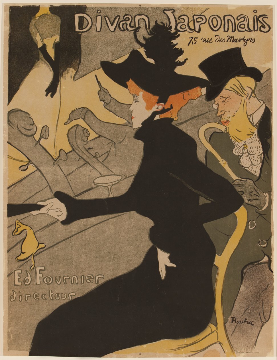 Den japanske sofaen av Henri de Toulouse Lautrec