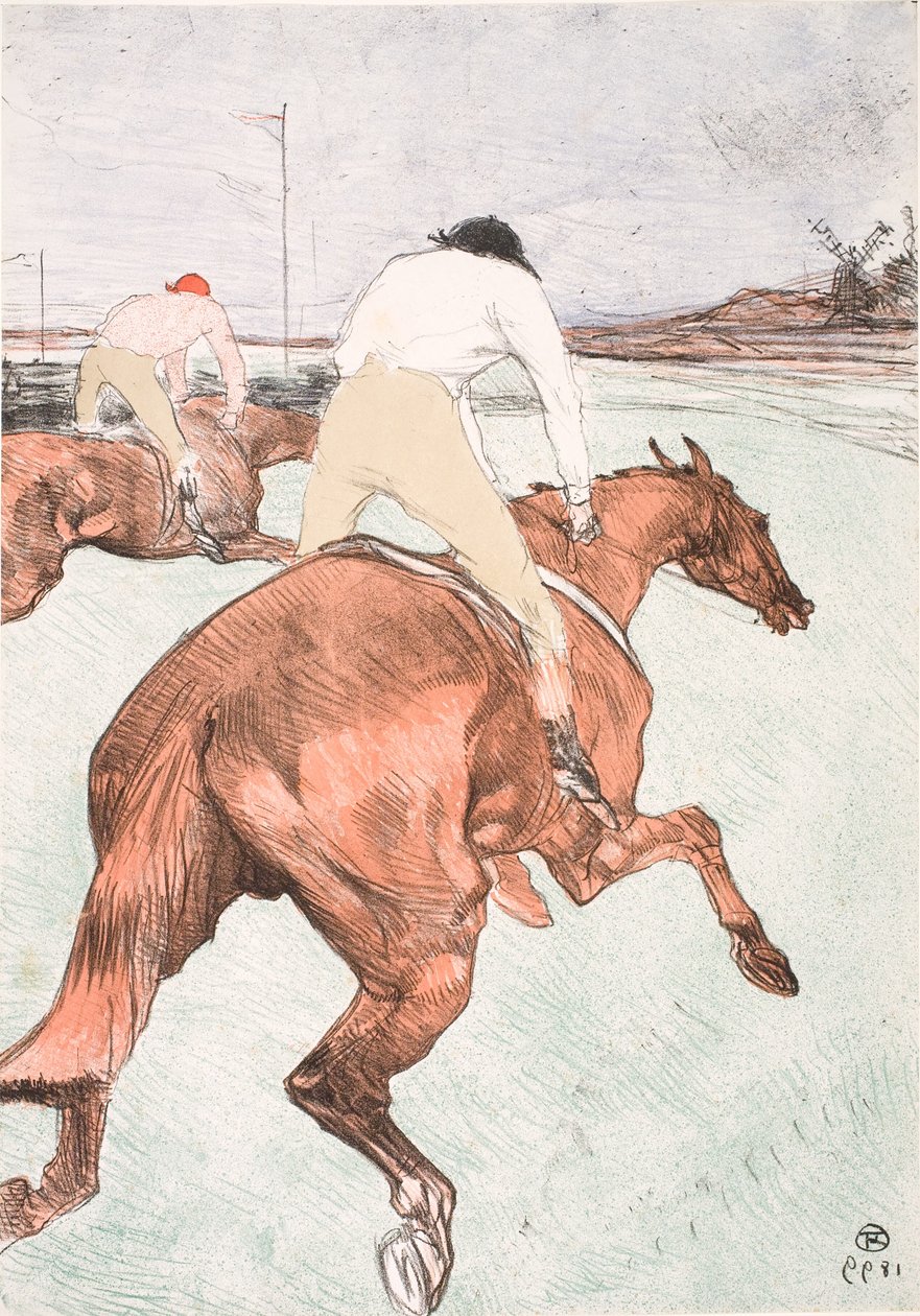 Jockeyen av Henri de Toulouse Lautrec