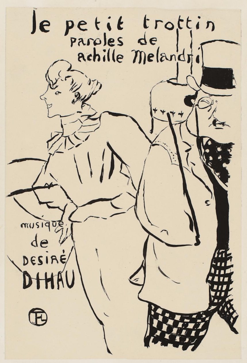 Den lille Trottinen av Henri de Toulouse Lautrec