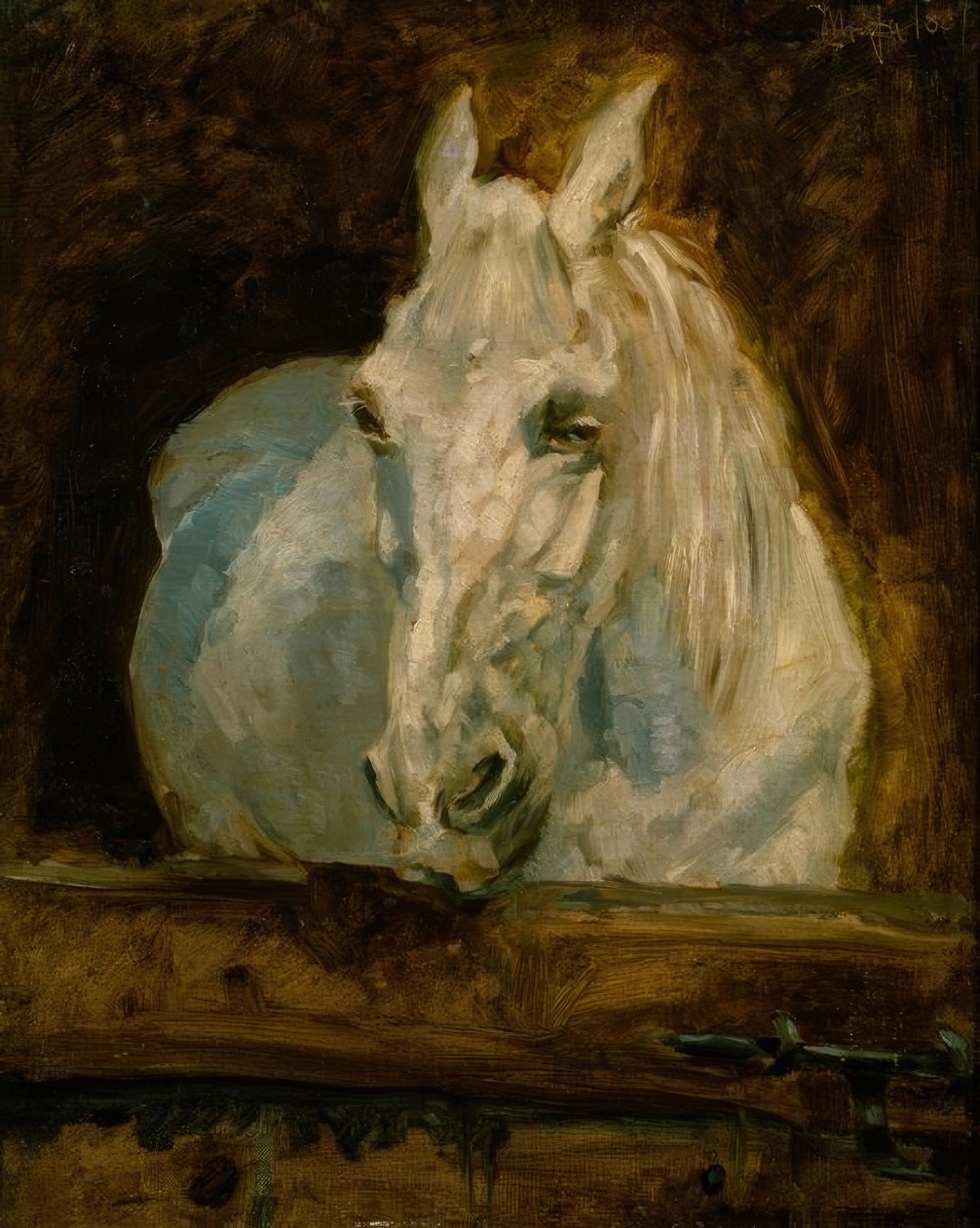 Den hvite hestgasellen av Henri de Toulouse Lautrec