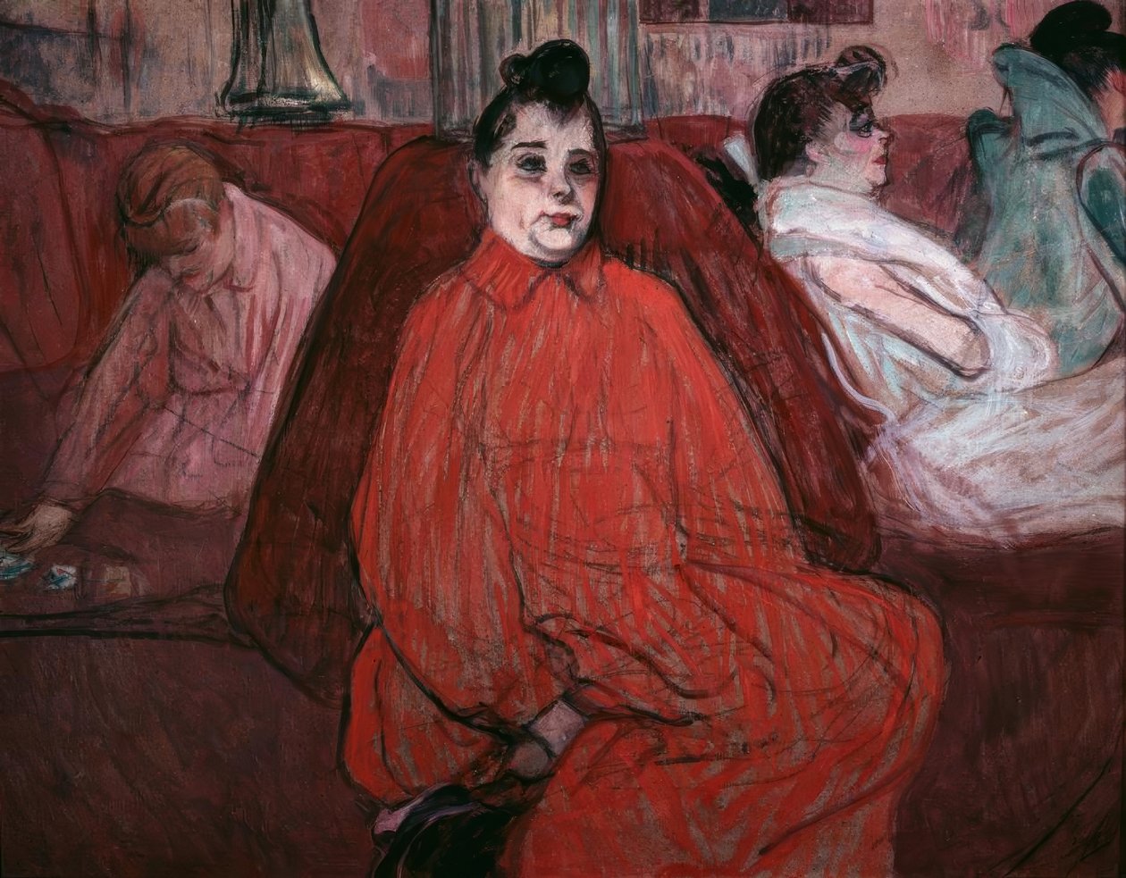Sofaen (Sofaen) av Henri de Toulouse Lautrec