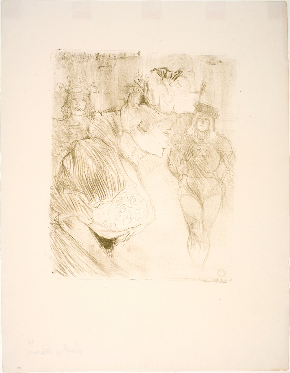 Långiver hilser av Henri de Toulouse Lautrec