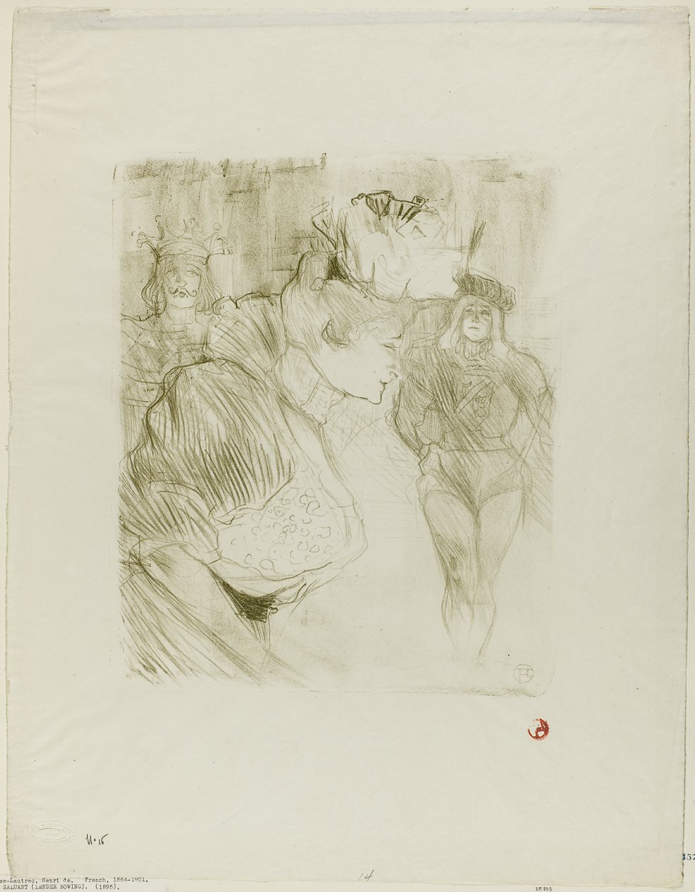 Långiver tar en bue av Henri de Toulouse Lautrec