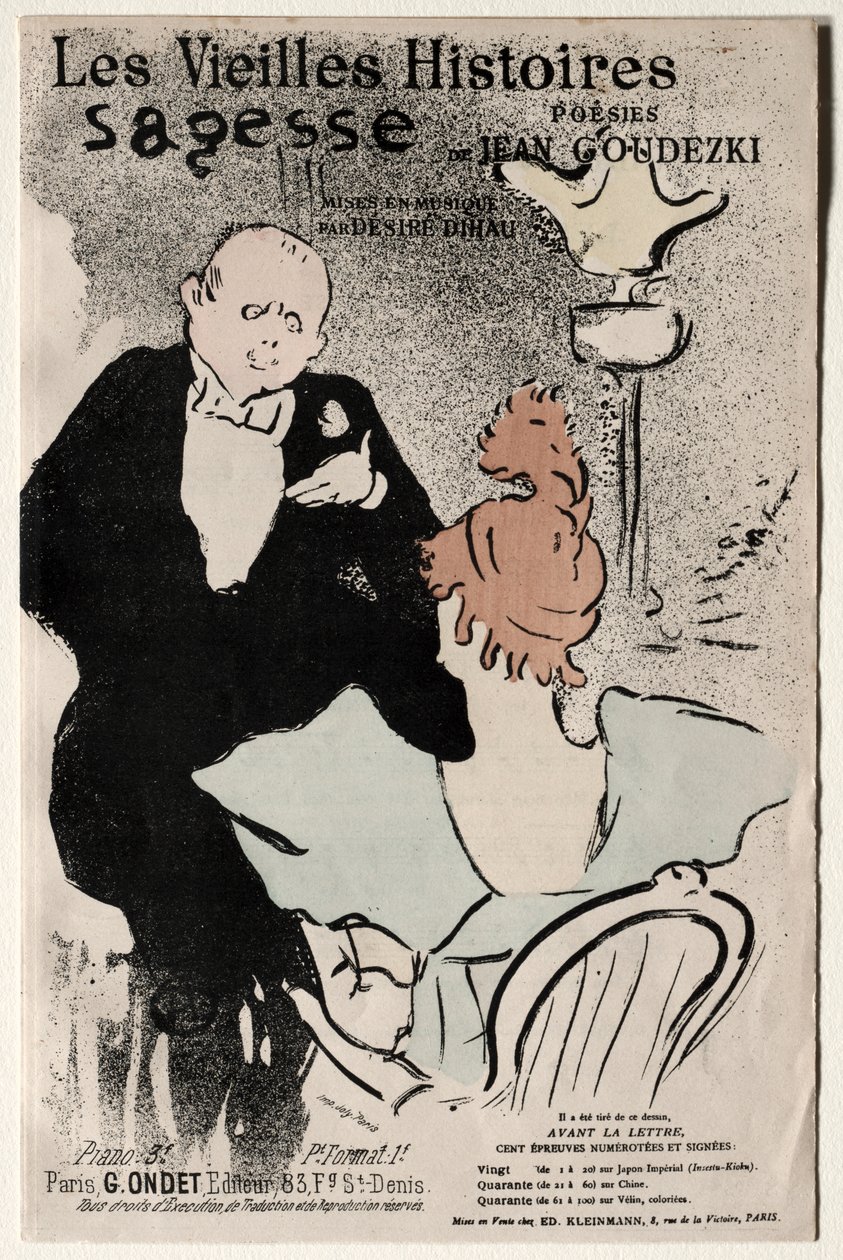 De gamle historiene: Visdom av Henri de Toulouse Lautrec