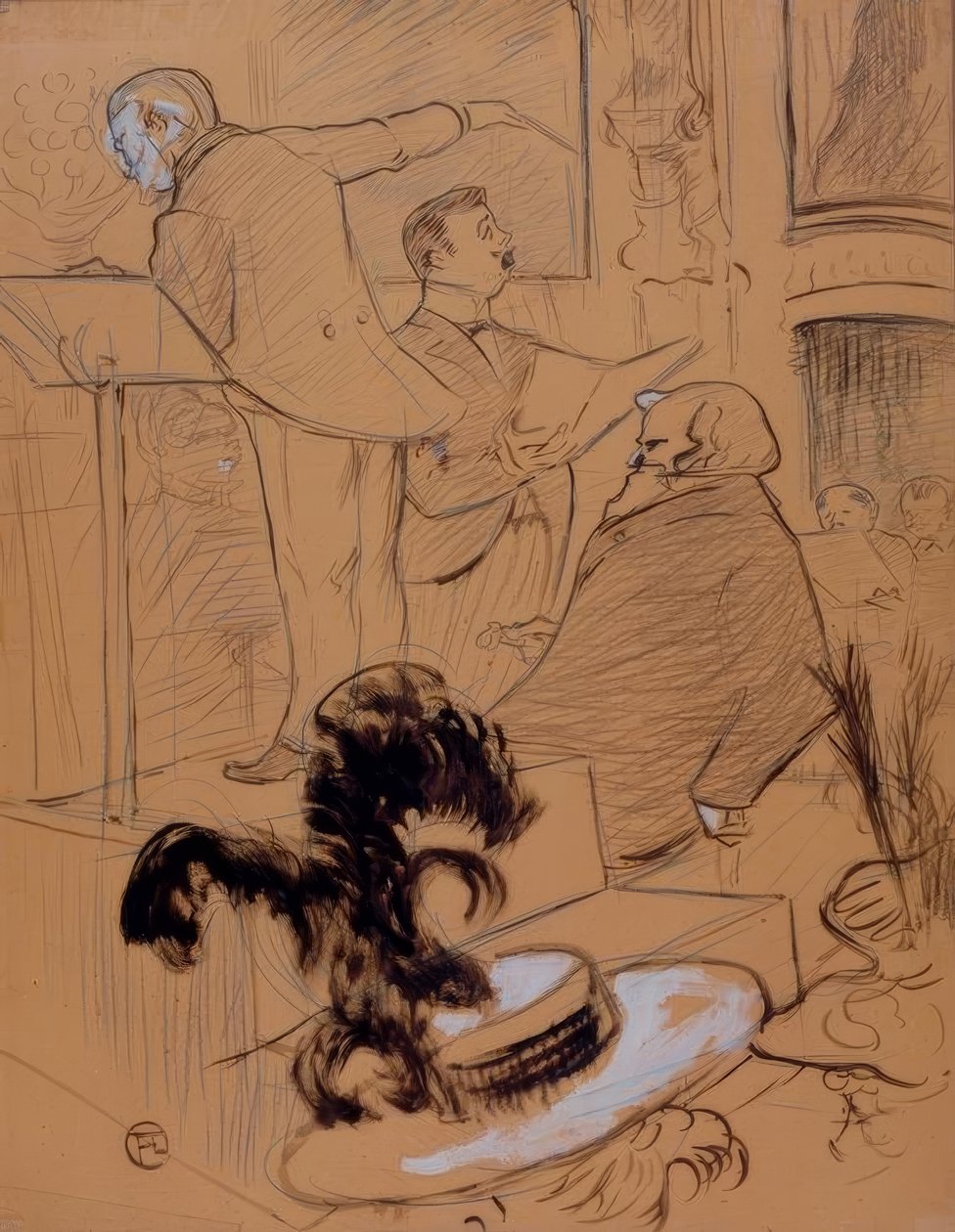 Operaens store konserter av Henri de Toulouse Lautrec