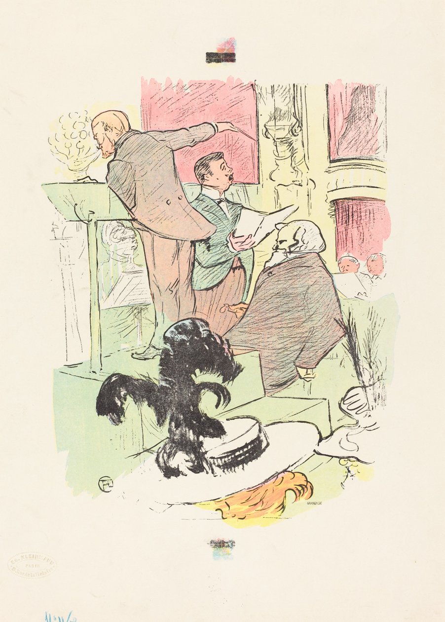 Flotte operakonserter av Henri de Toulouse Lautrec