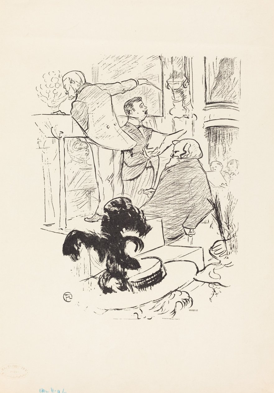 De store operakonsertene, 1895. av Henri de Toulouse Lautrec