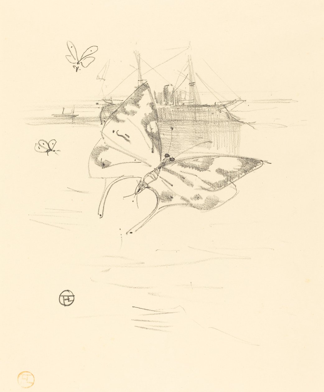 Sommerfuglene av Henri de Toulouse Lautrec