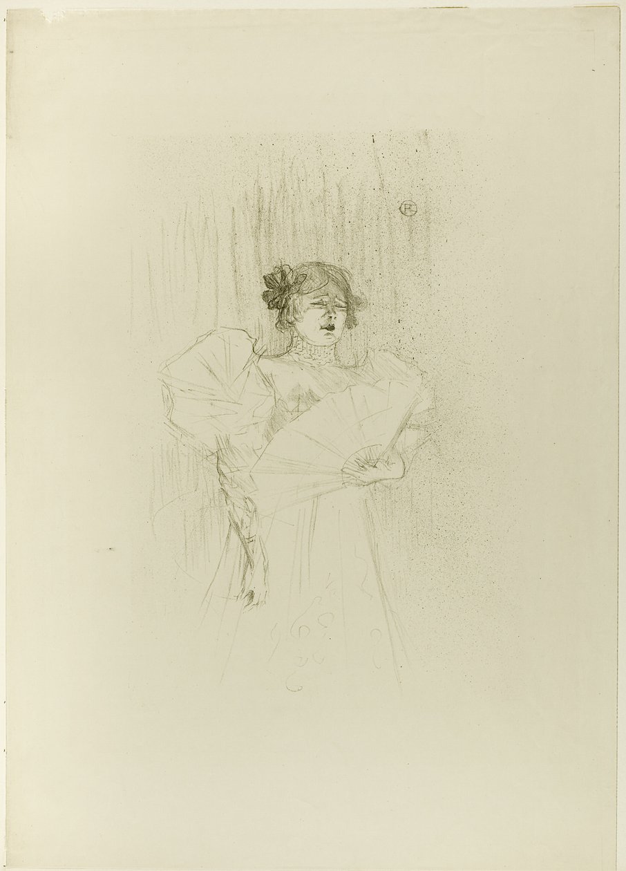 Luce Myres, sett forfra av Henri de Toulouse Lautrec