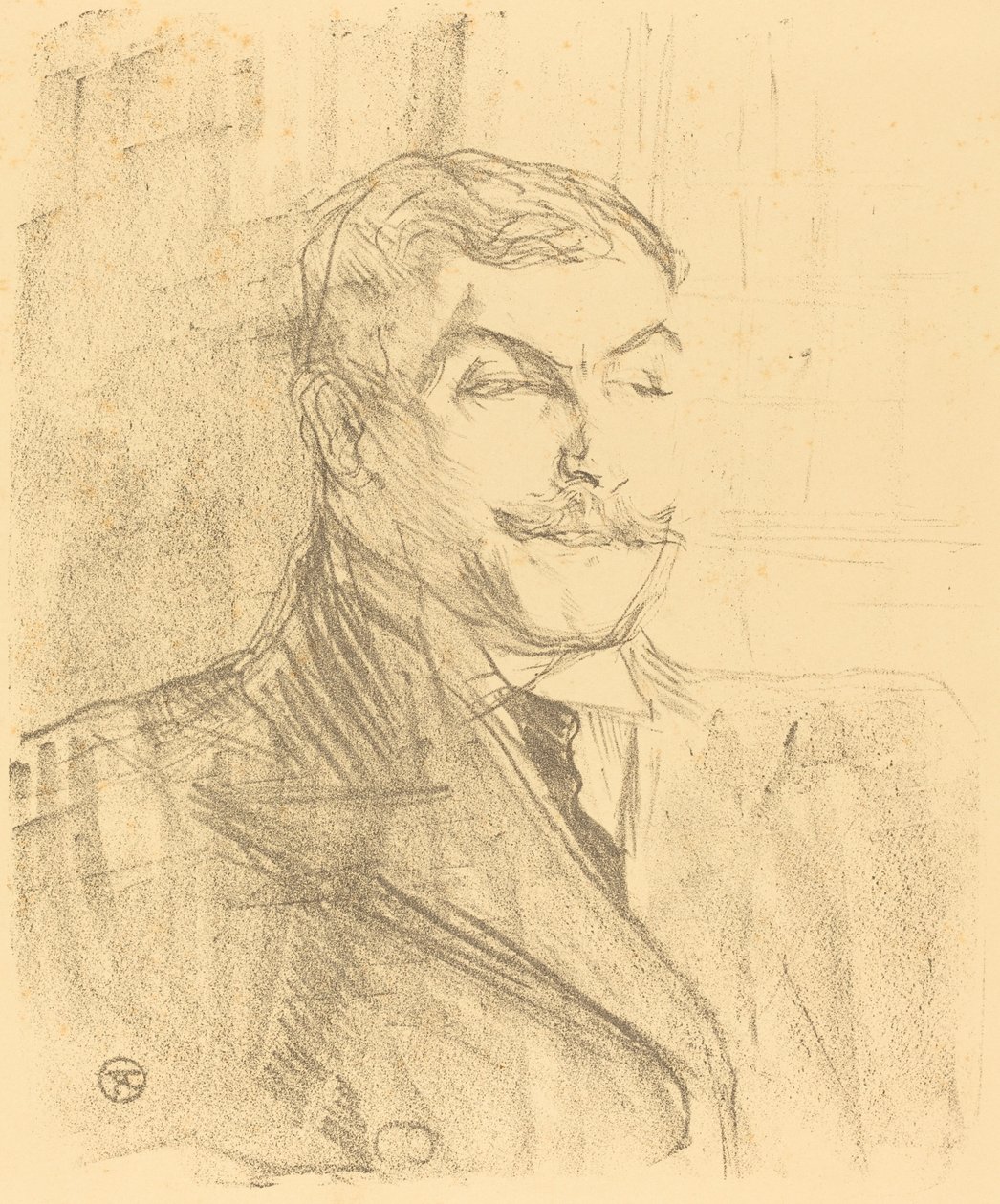 Lucien Guitry av Henri de Toulouse Lautrec