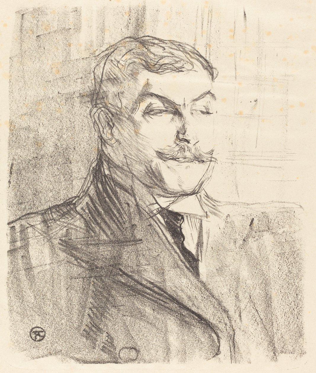 Lucien Guitry av Henri de Toulouse Lautrec