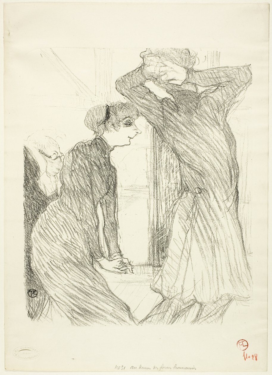 Lugné-Poé og Bady, i "Above Human Forces" av Henri de Toulouse Lautrec