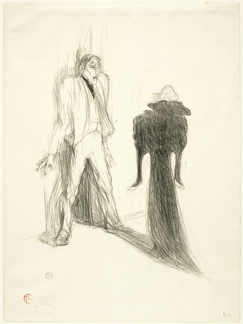 Lugné-Poé, i bilde av Henri de Toulouse Lautrec