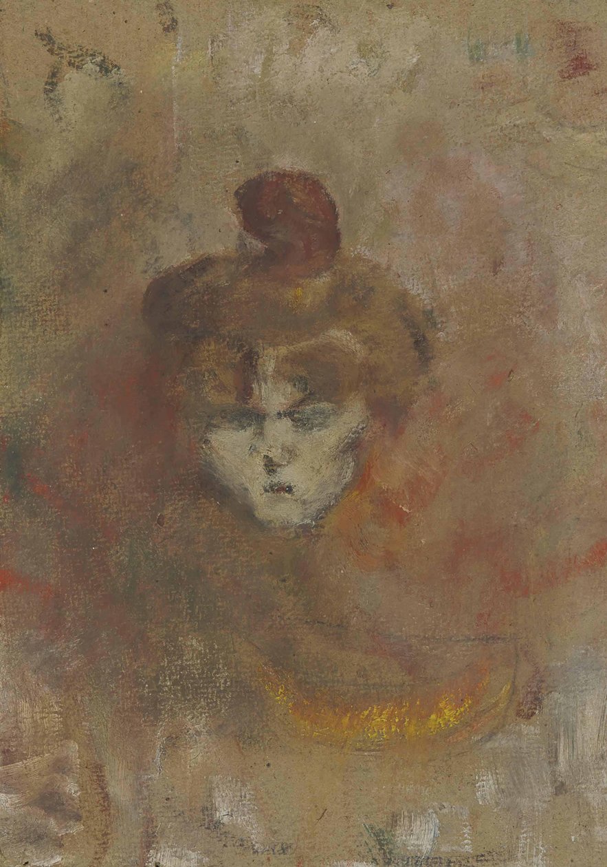 Madame Misia Natanson, 1898. av Henri de Toulouse Lautrec