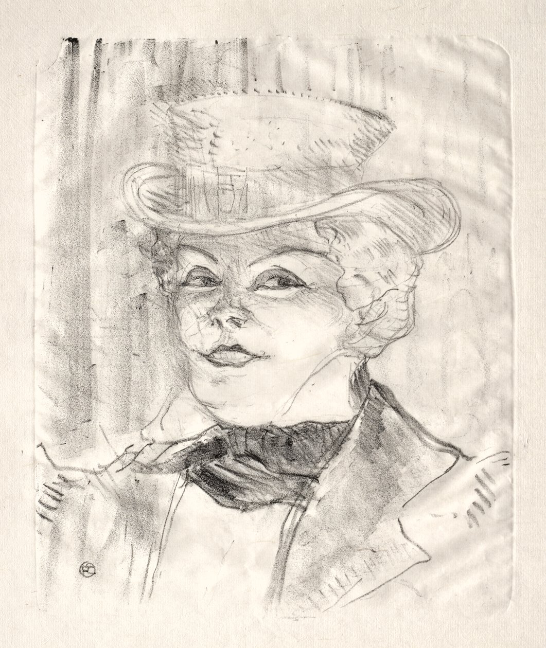 Madame Rejane av Henri de Toulouse Lautrec