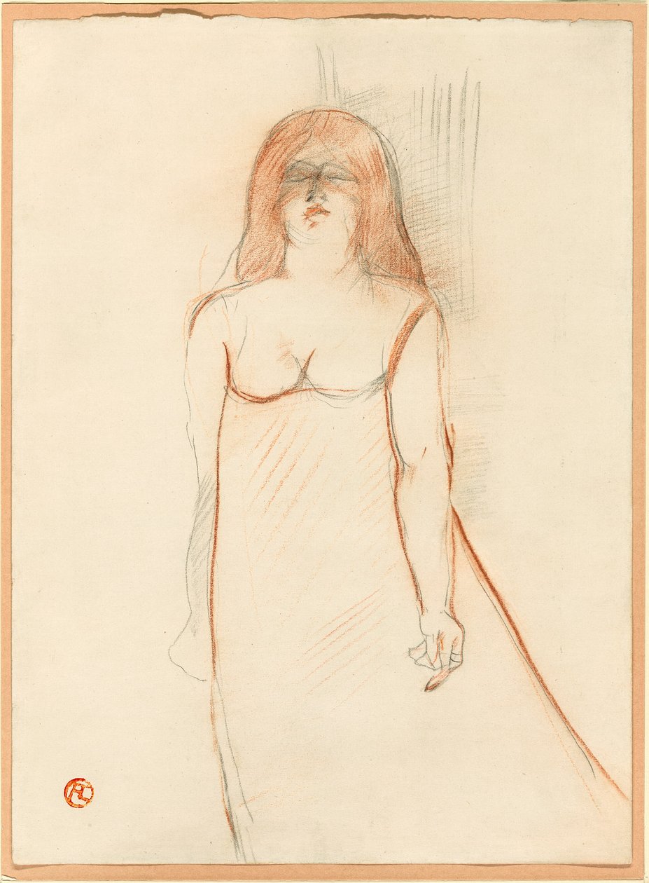 Frøken Cocyte av Henri de Toulouse Lautrec