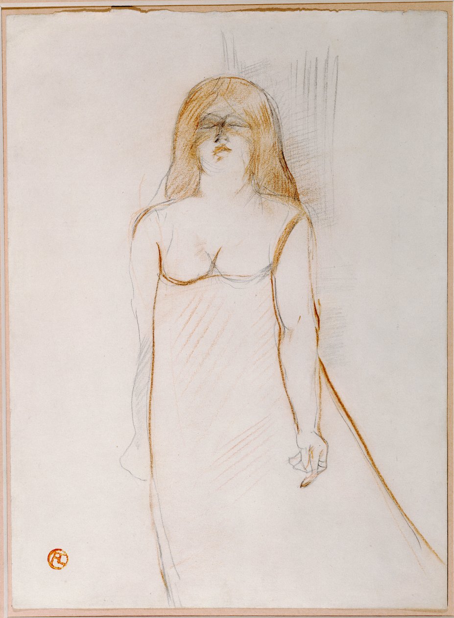 Miss Cocyte, 1900 av Henri de Toulouse Lautrec