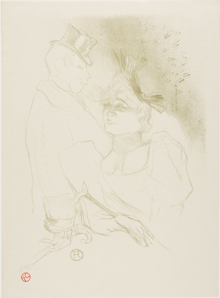 Mademoiselle Lender and Baron   1283200   no       norwegian Successfully Translated  Original: Verzameling moderne snelle tekeningen - Zomer Gendai haigashu - Natsu no bu (title on object) Translat: Verzameling moderne snelle tekeningen - Zomer Gendai hai av Henri de Toulouse Lautrec