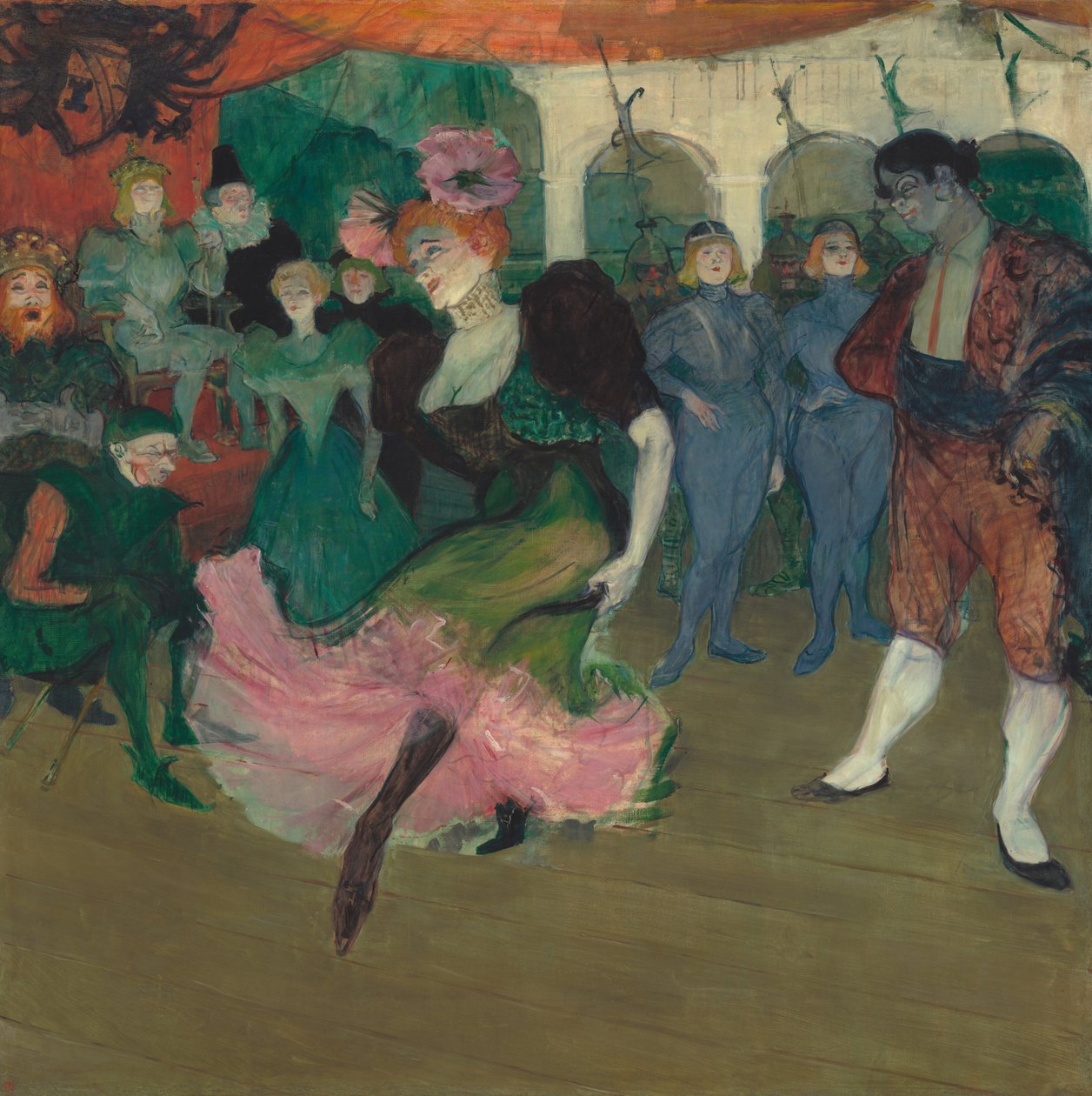 Marcelle Lender danser boleroen i Chilpéric, 1895-1896. av Henri de Toulouse Lautrec