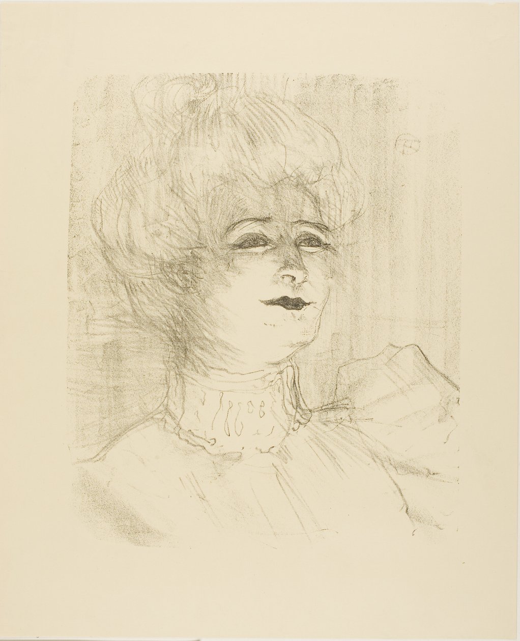 Marie-Louise Marsy, fra Treize Lithographies av Henri de Toulouse Lautrec
