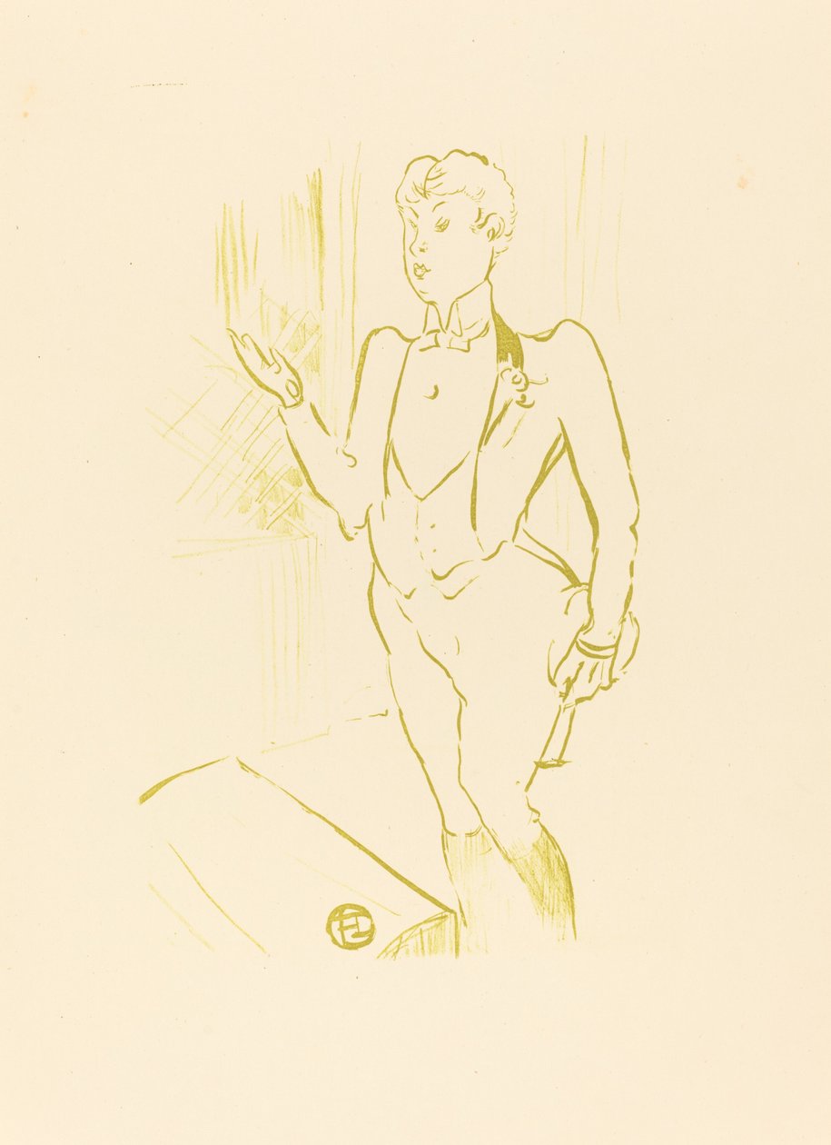 Mary Hamilton av Henri de Toulouse Lautrec