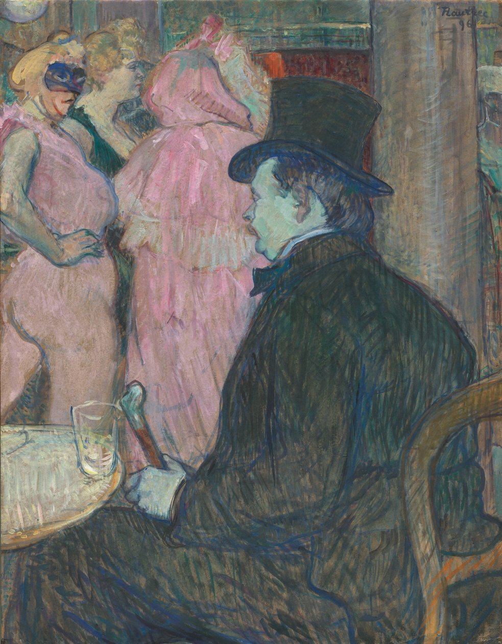 Maxime Dethomas, 1896. av Henri de Toulouse Lautrec