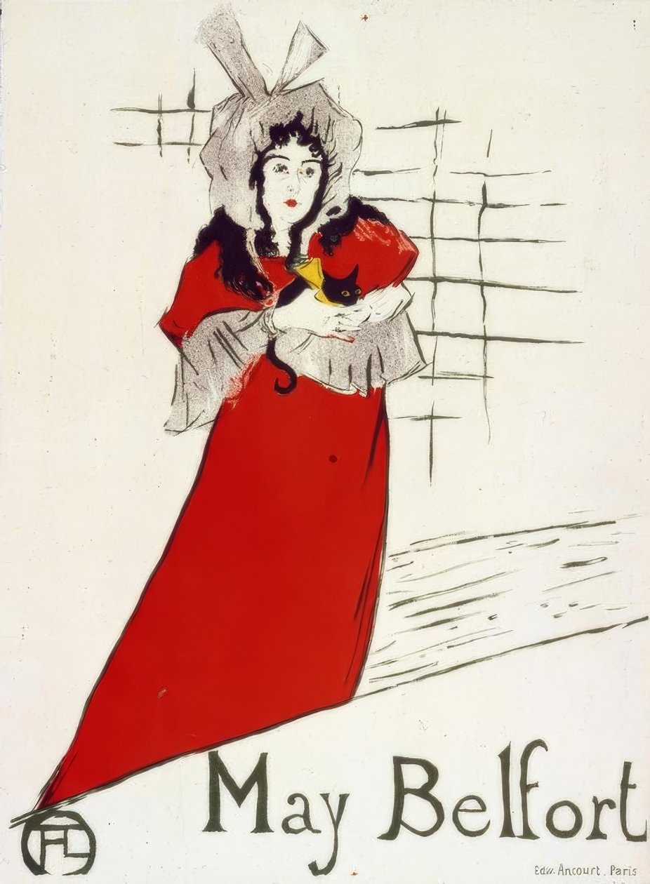 May Belfort av Henri de Toulouse Lautrec