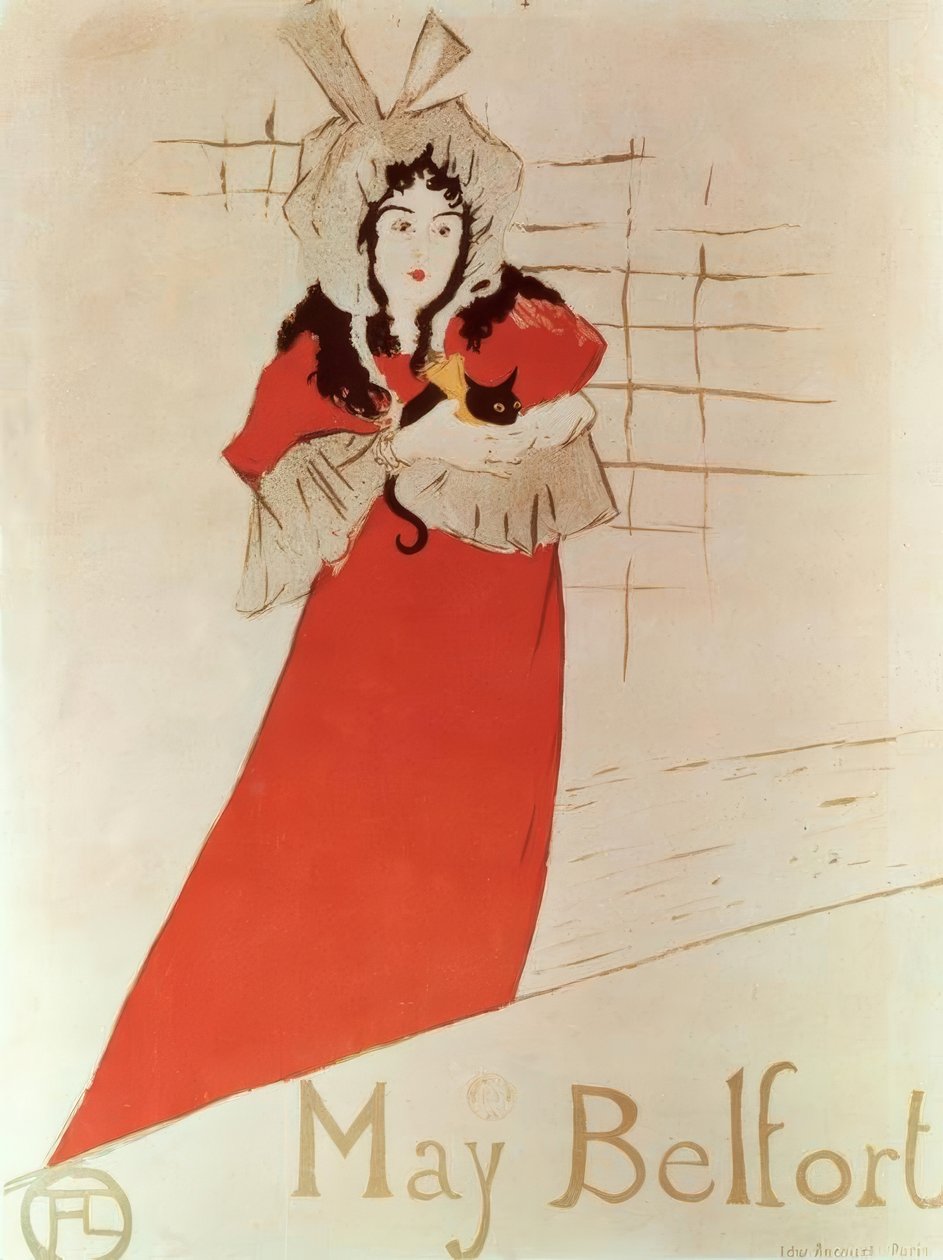 May Belfort av Henri de Toulouse Lautrec