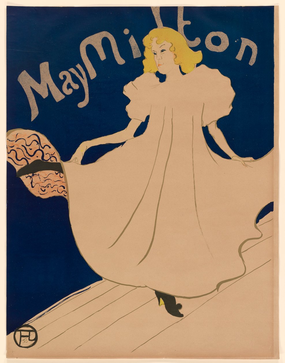 May Milton av Henri de Toulouse Lautrec