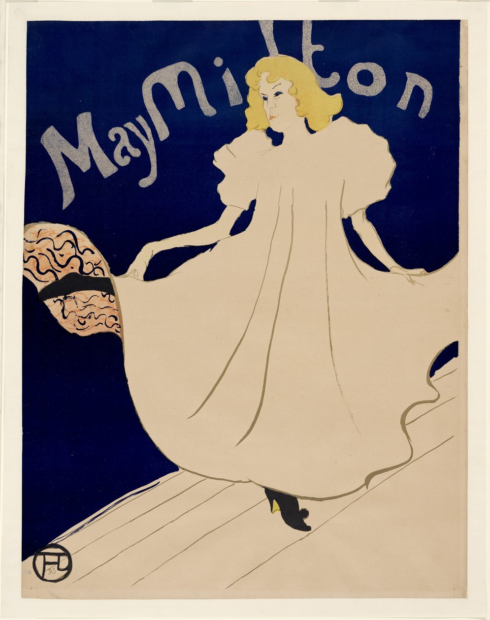 May Milton, 1895 av Henri de Toulouse Lautrec