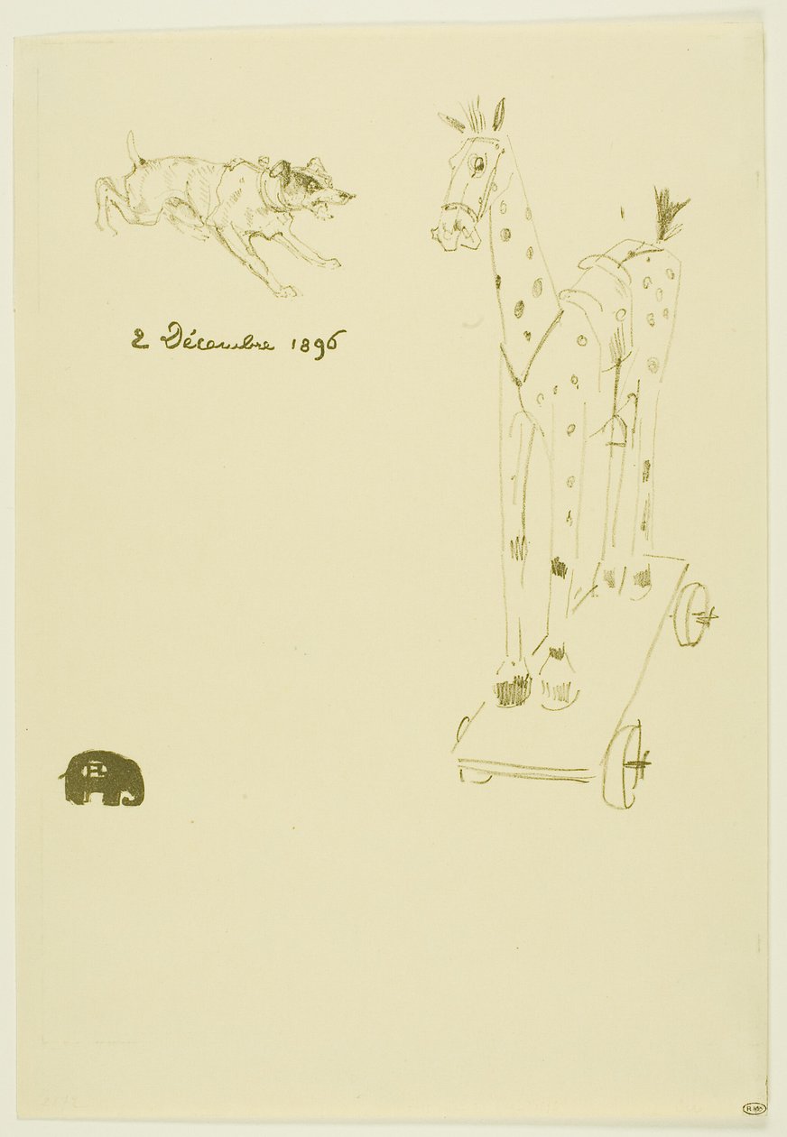 Meny Sylvain av Henri de Toulouse Lautrec